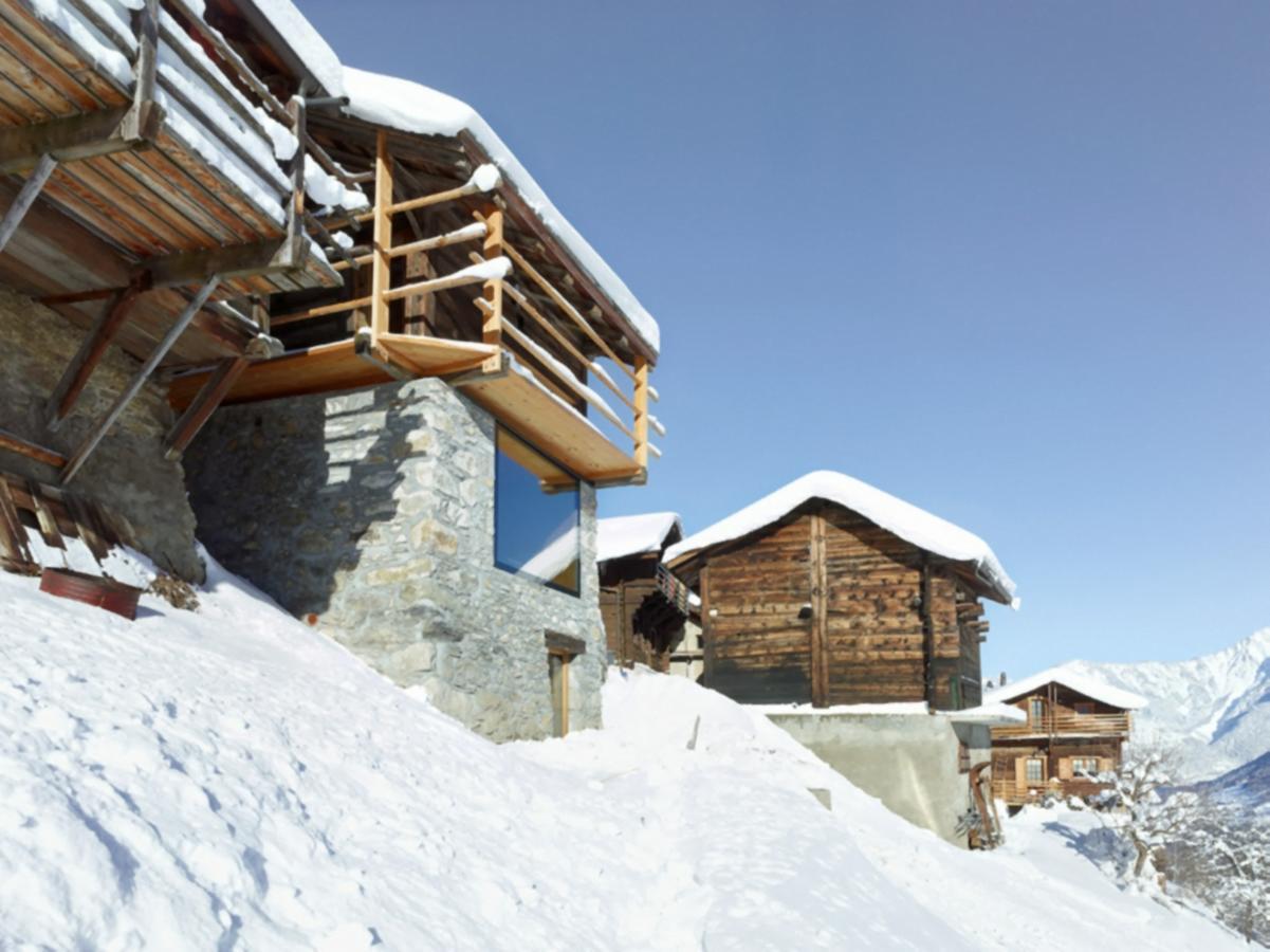 Villa Chalet Le Biolley à Orsières Extérieur photo